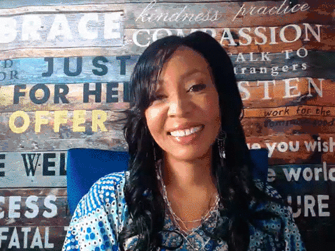 Animated image out of testimonial from Sherrine Washington