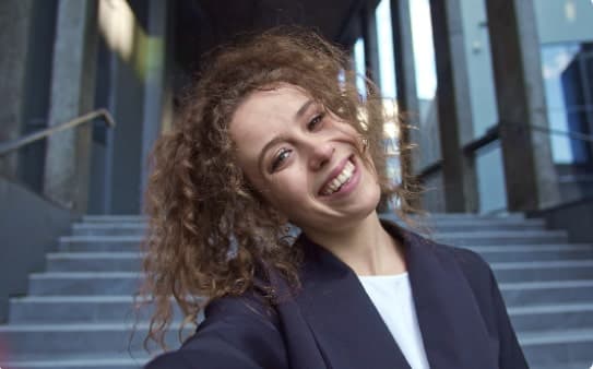 Still image out of testimonial from Celia M .Goodridge