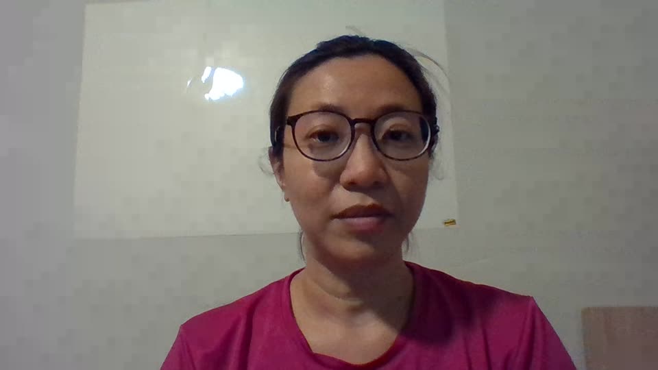Still image out of testimonial from Penny Chow
