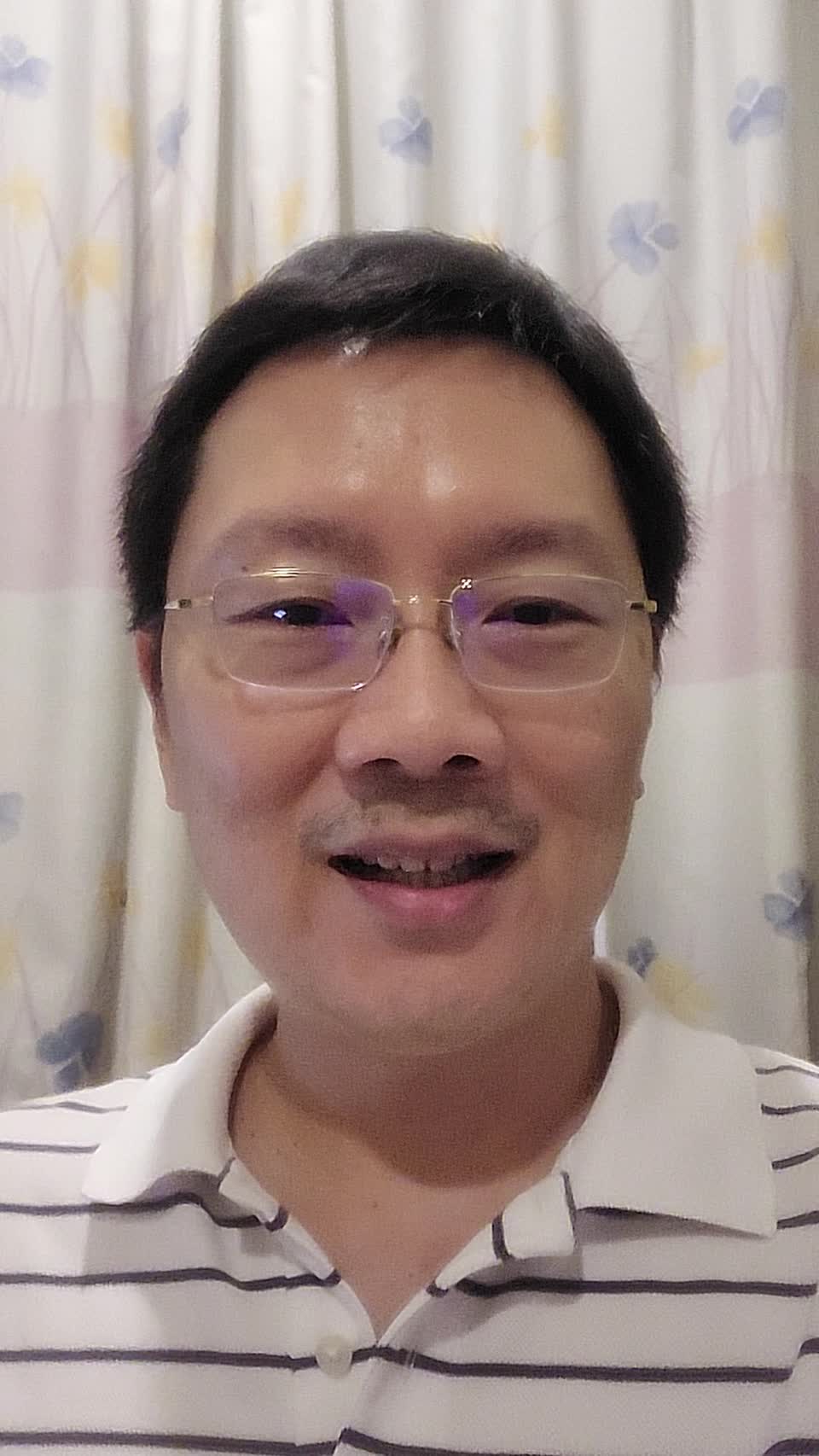 Still image out of testimonial from Chong Wee Kok