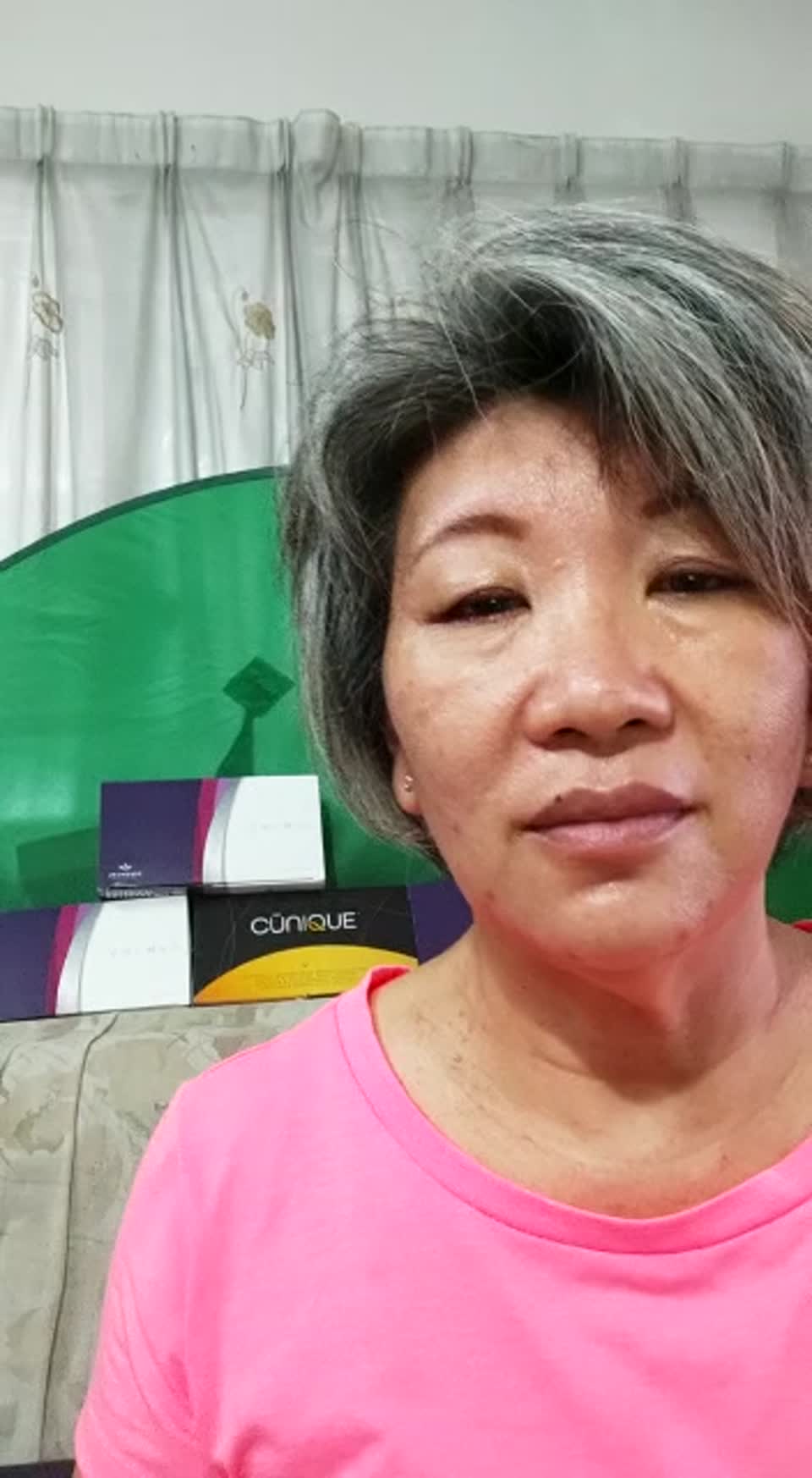 Still image out of testimonial from Patricia YAP