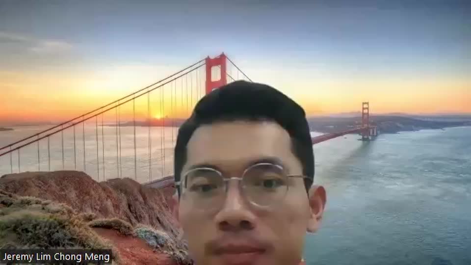 Still image out of testimonial from Jeremy Lim 