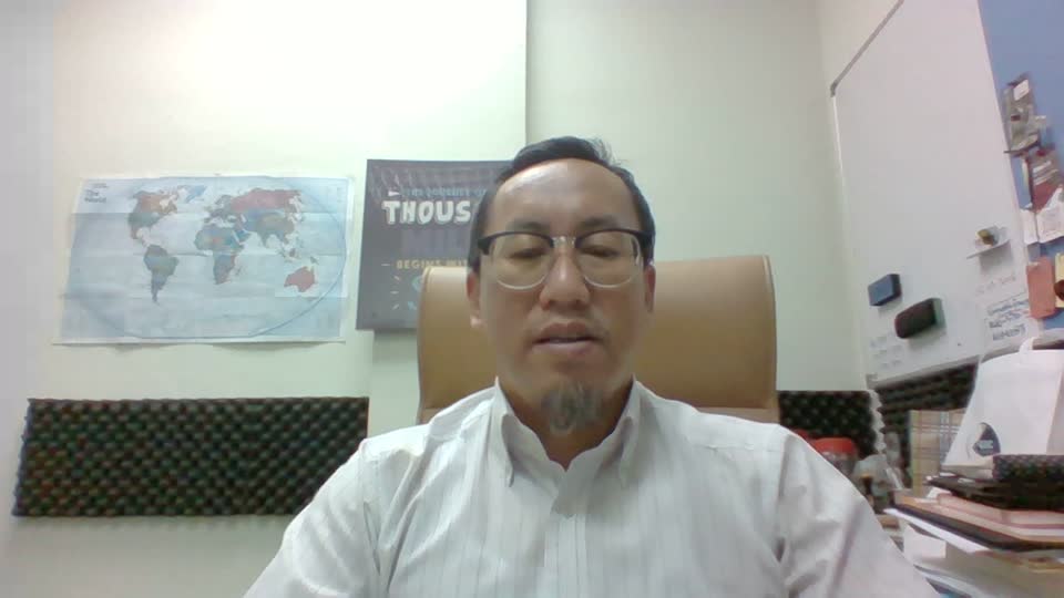 Still image out of testimonial from Mas Fawzi