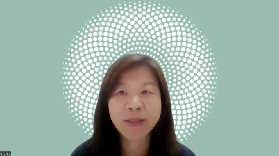 Still image out of testimonial from Yvonne Wong