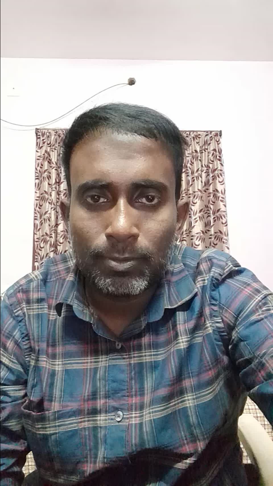 Still image out of testimonial from Vijay Kumar