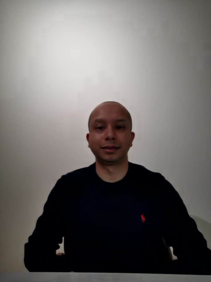 Still image out of testimonial from Nazrul Haque