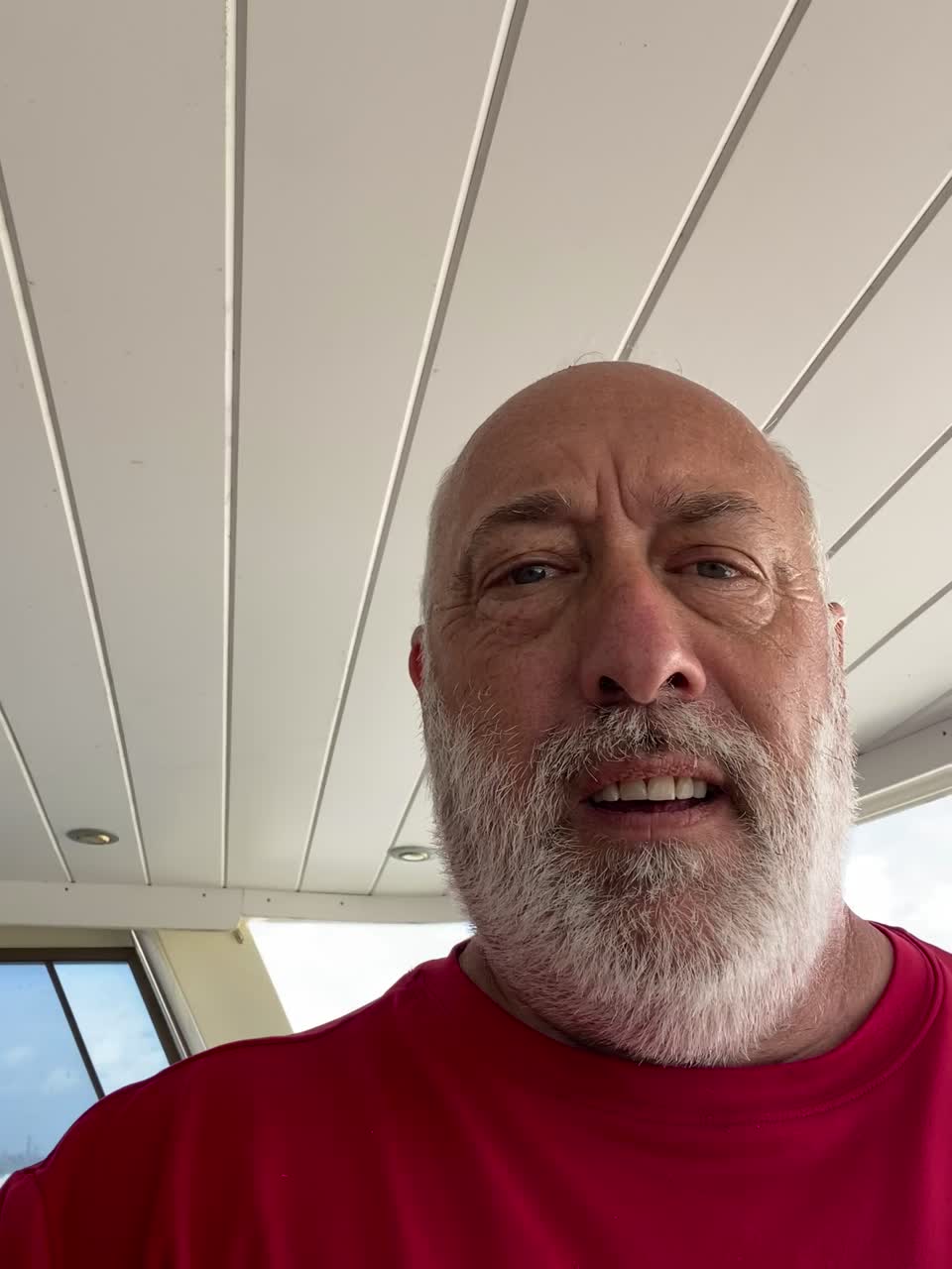 Still image out of testimonial from John Westgard