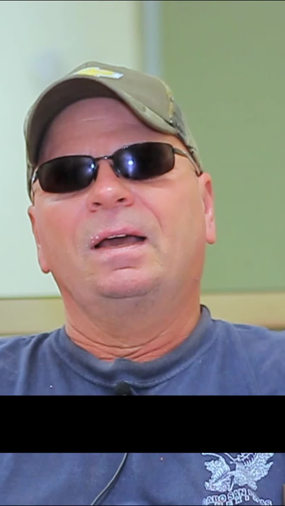 Still image out of testimonial from Randy Marion