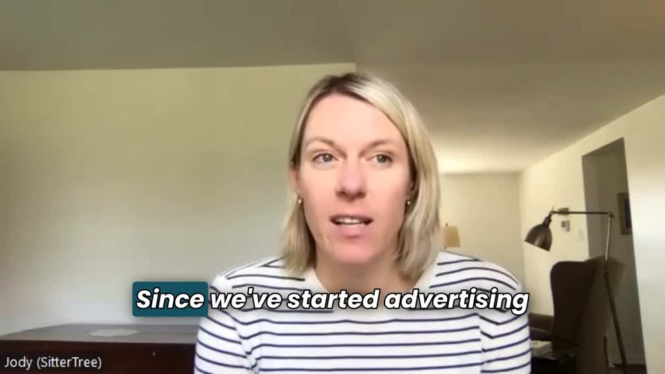 Still image out of testimonial from Jody Stephenson