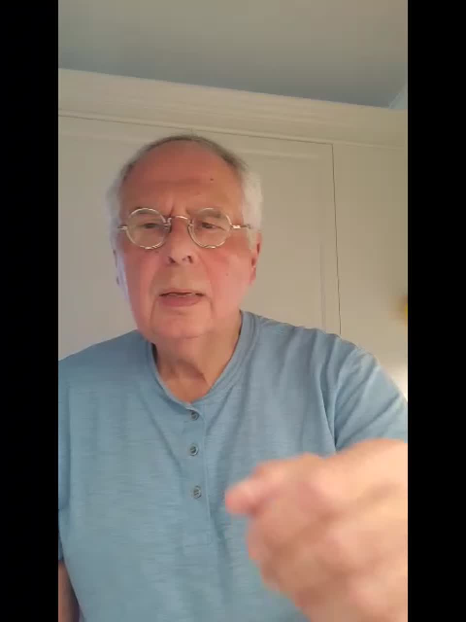 Still image out of testimonial from Stan Salsberg