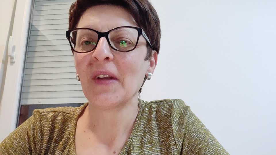 Still image out of testimonial from Mira Zečev 