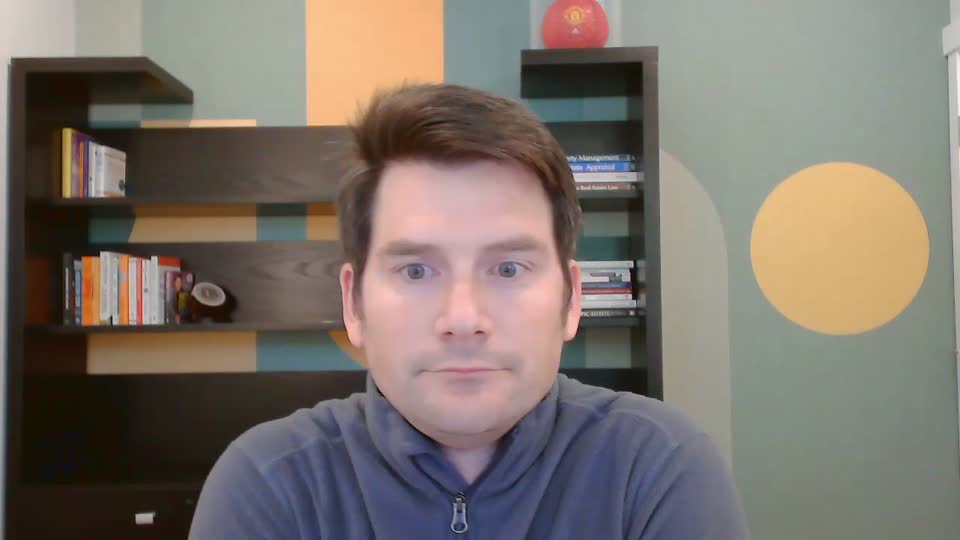 Still image out of testimonial from Liam Leonard