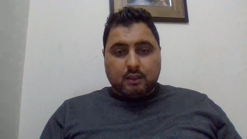 Still image out of testimonial from Mohamed Abd El-Fattah Bassiony Tabalah 