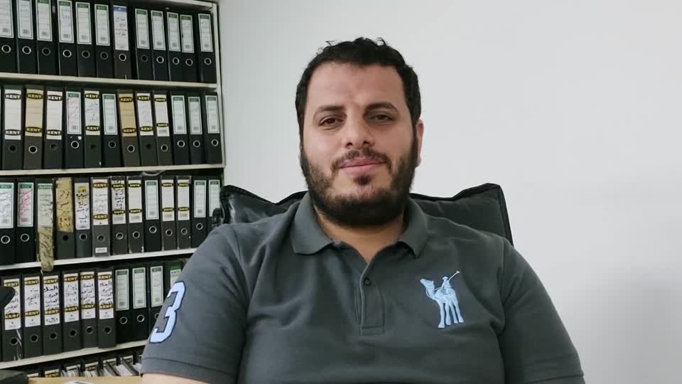Still image out of testimonial from Mohamed Ramadan 