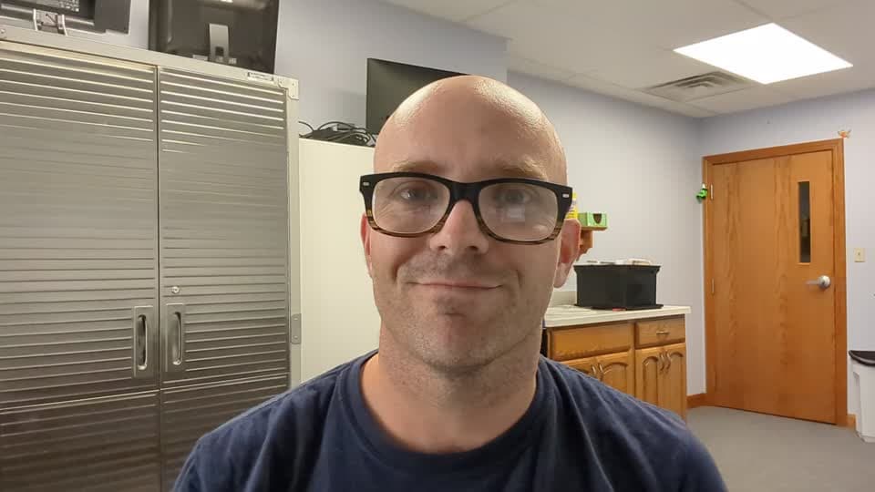 Still image out of testimonial from Matt Miller