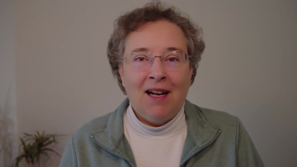 Still image out of testimonial from Lisa Hanfileti