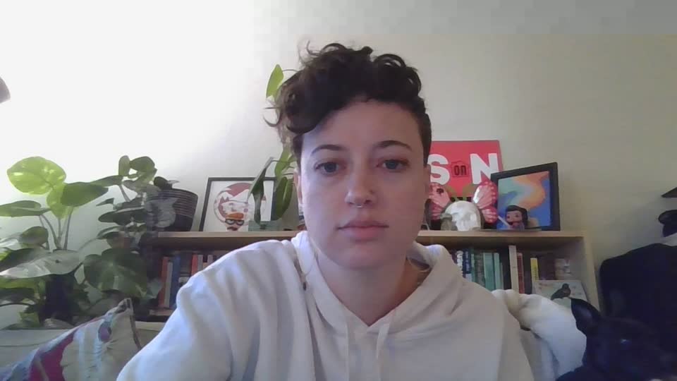 Still image out of testimonial from Kara Wernick