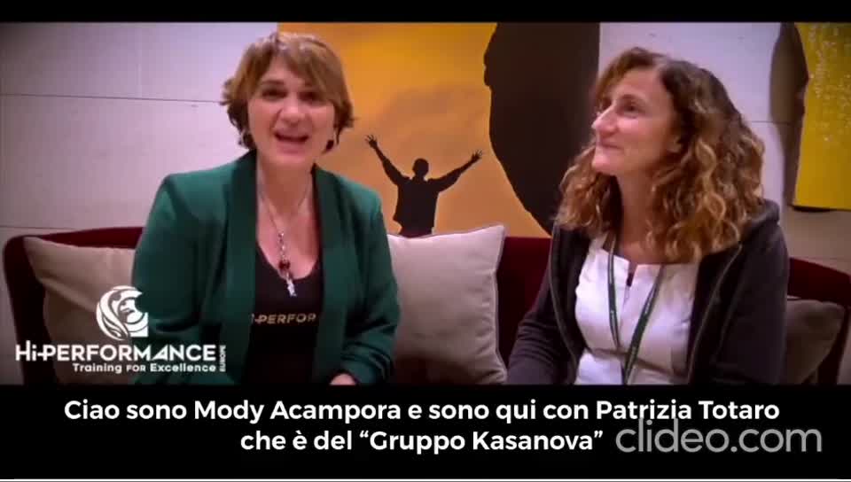 Still image out of testimonial from PATRIZIA TOTARO