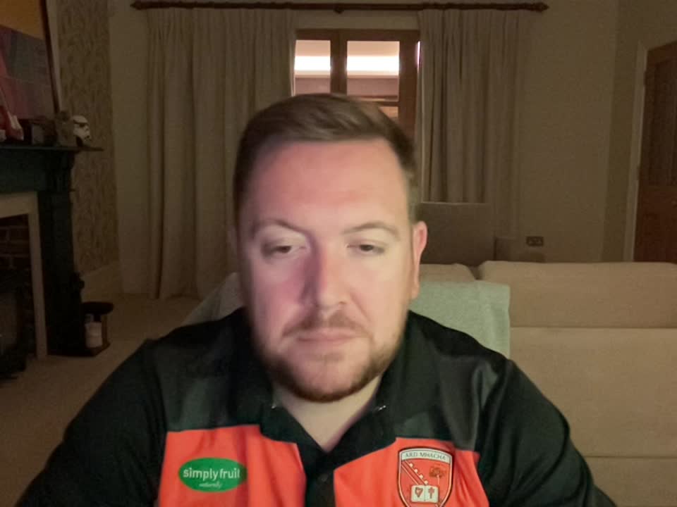 Still image out of testimonial from Barry Mulholland