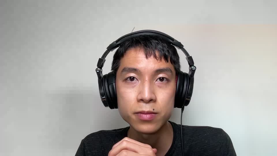 Still image out of testimonial from Christopher Chin