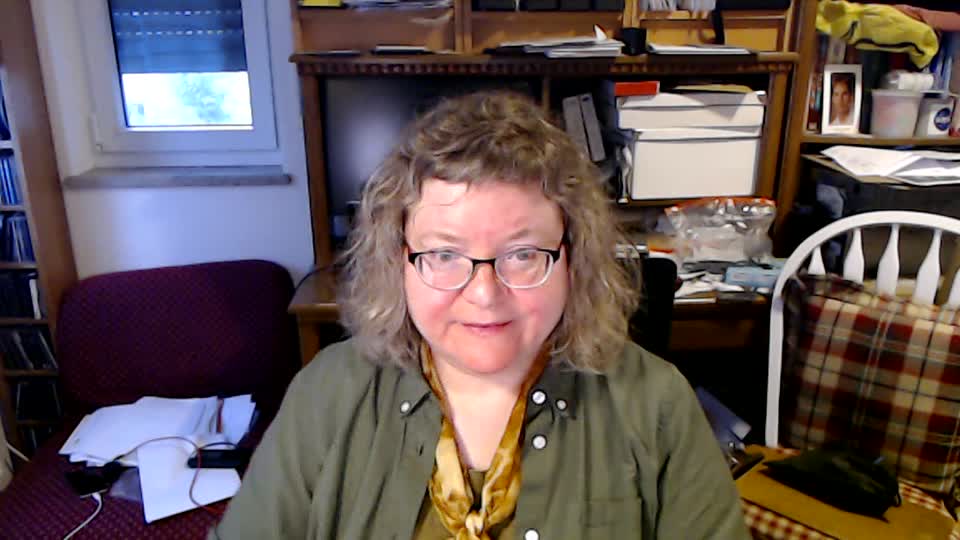 Still image out of testimonial from Audrey Robinson-Seurig