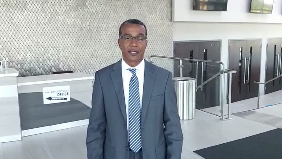Still image out of testimonial from Audley Castro