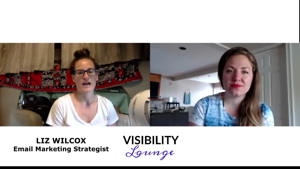 Still image out of testimonial from Liz Wilcox