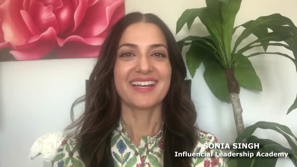 Still image out of testimonial from Sonia Singh
