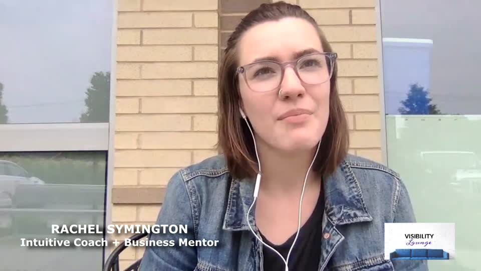 Still image out of testimonial from Rachel Symington