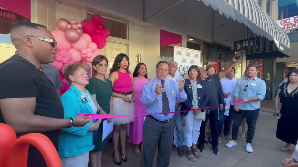 Still image out of testimonial from LMVL.Club Ribbon Cutting 