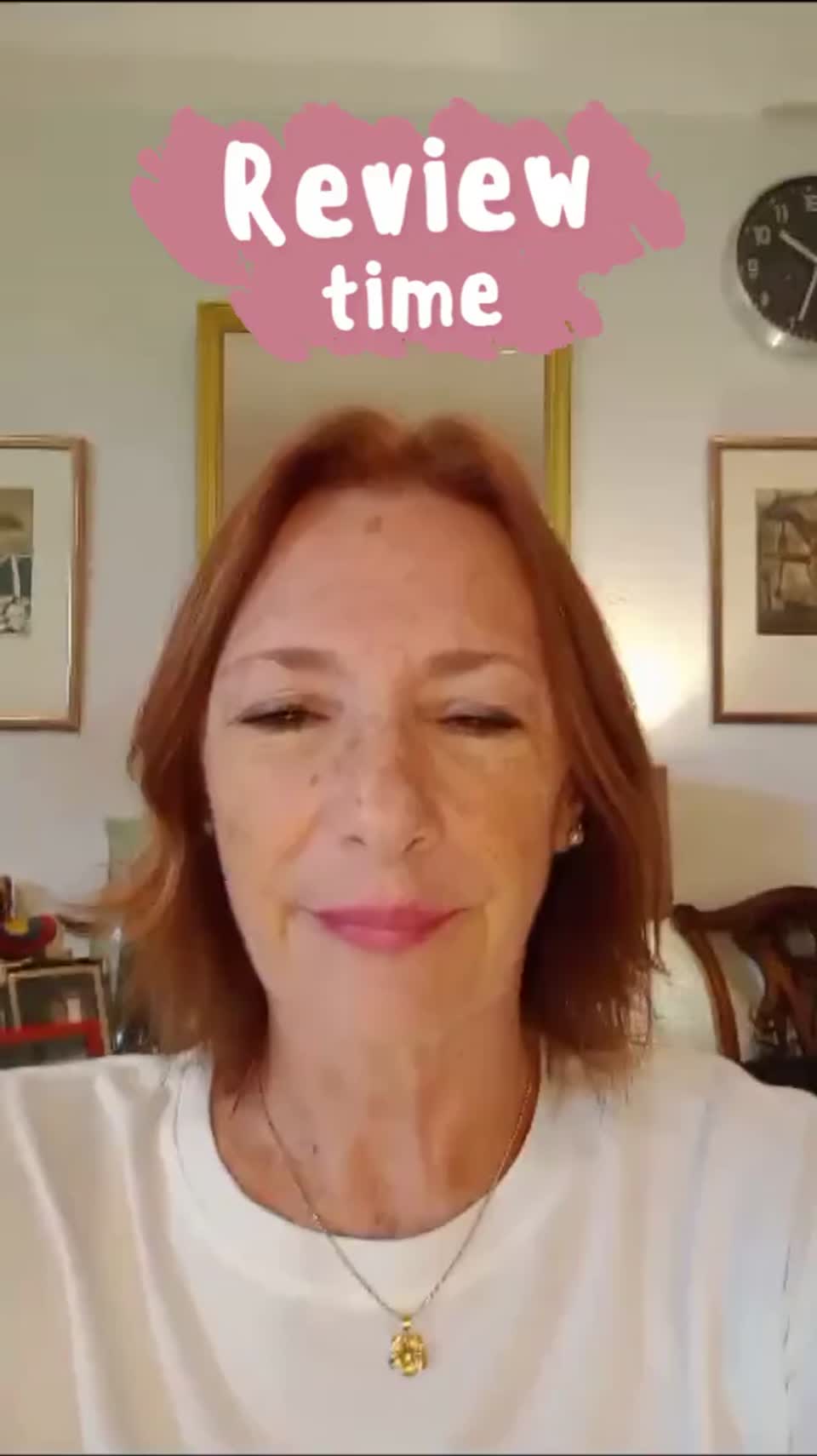 Still image out of testimonial from Eleanor Merino