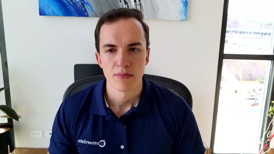 Still image out of testimonial from Rodrigo Camacho