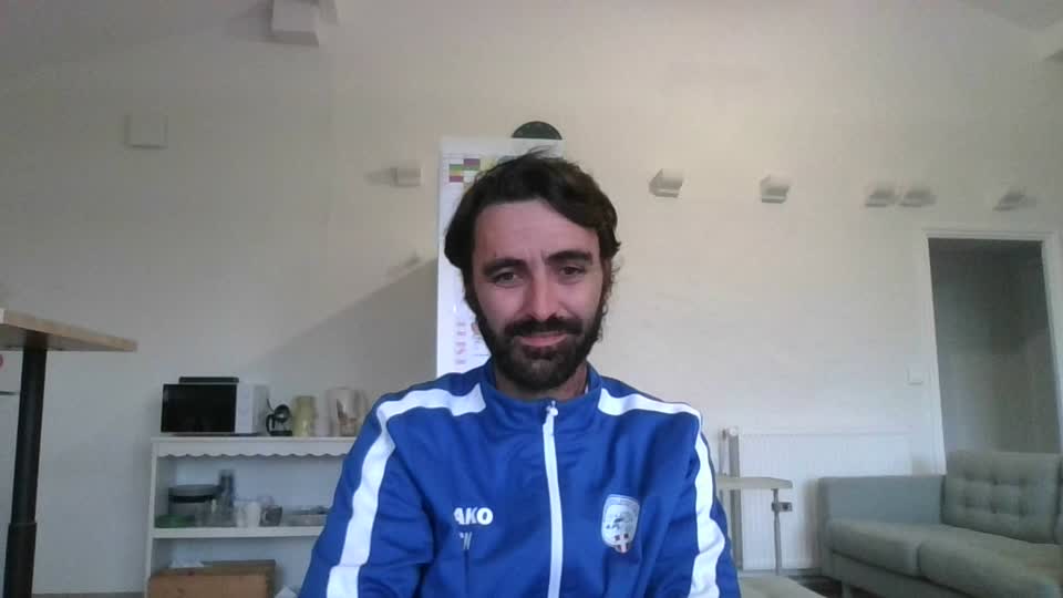 Still image out of testimonial from kitof