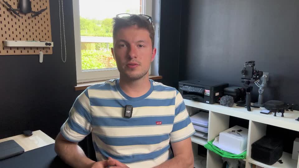 Still image out of testimonial from Maxime