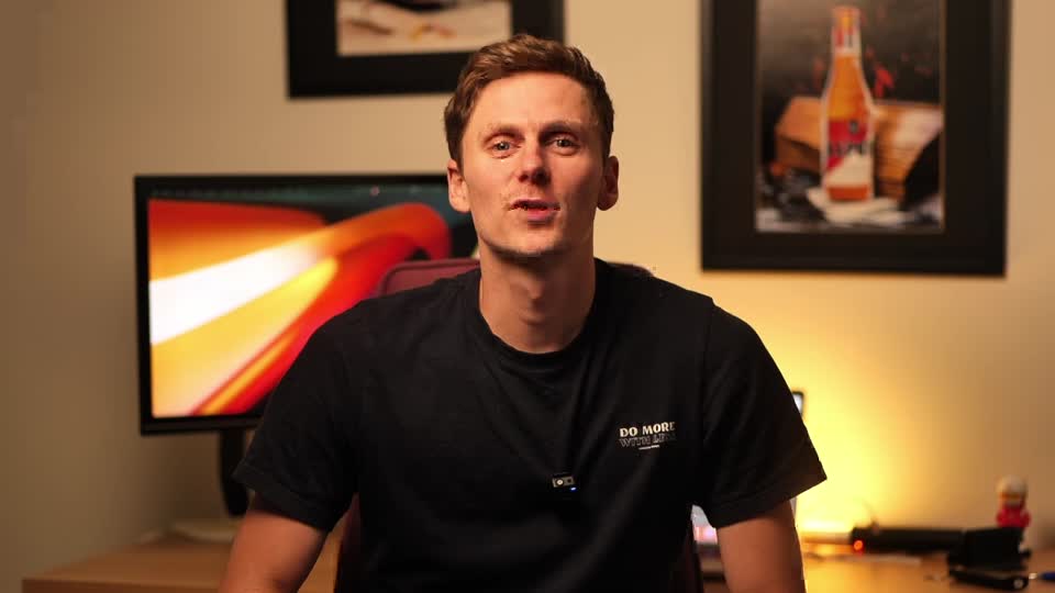 Still image out of testimonial from Bryan