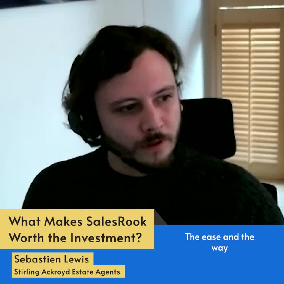 Still image out of testimonial from Sebastien Lewis