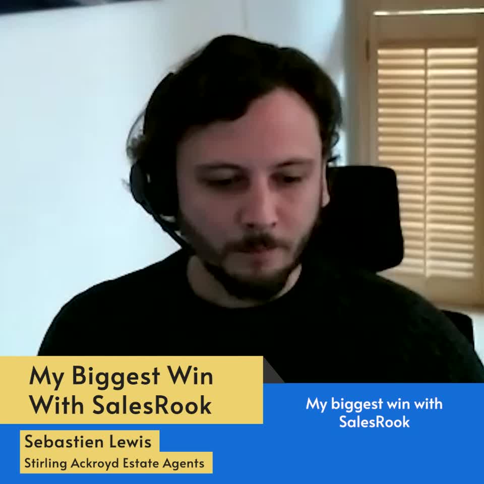Still image out of testimonial from Sebastien Lewis