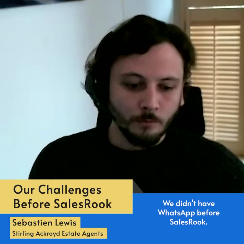 Still image out of testimonial from Sebastien Lewis
