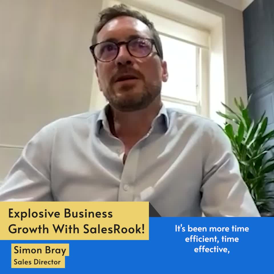 Still image out of testimonial from Simon Bray