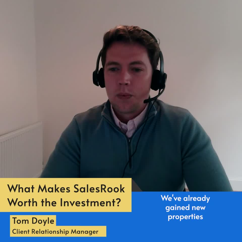 Still image out of testimonial from Tom Doyle