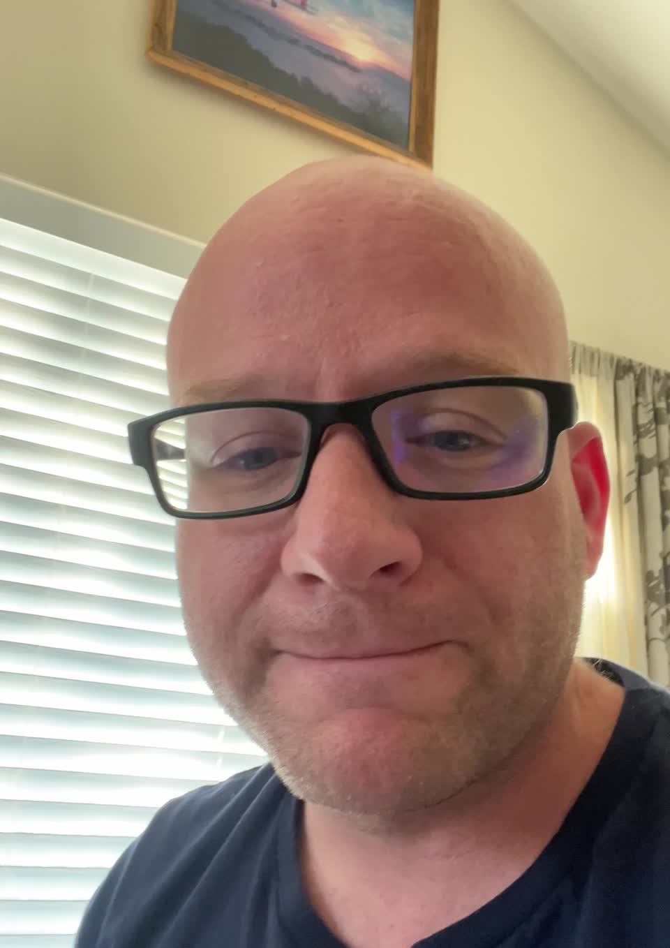 Still image out of testimonial from James Hurst