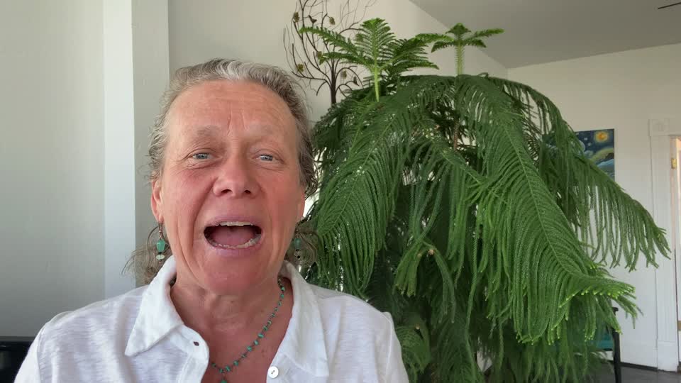 Still image out of testimonial from Linda Illsley