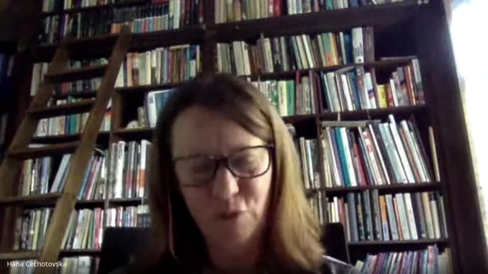 Still image out of testimonial from Hana Čechotovská