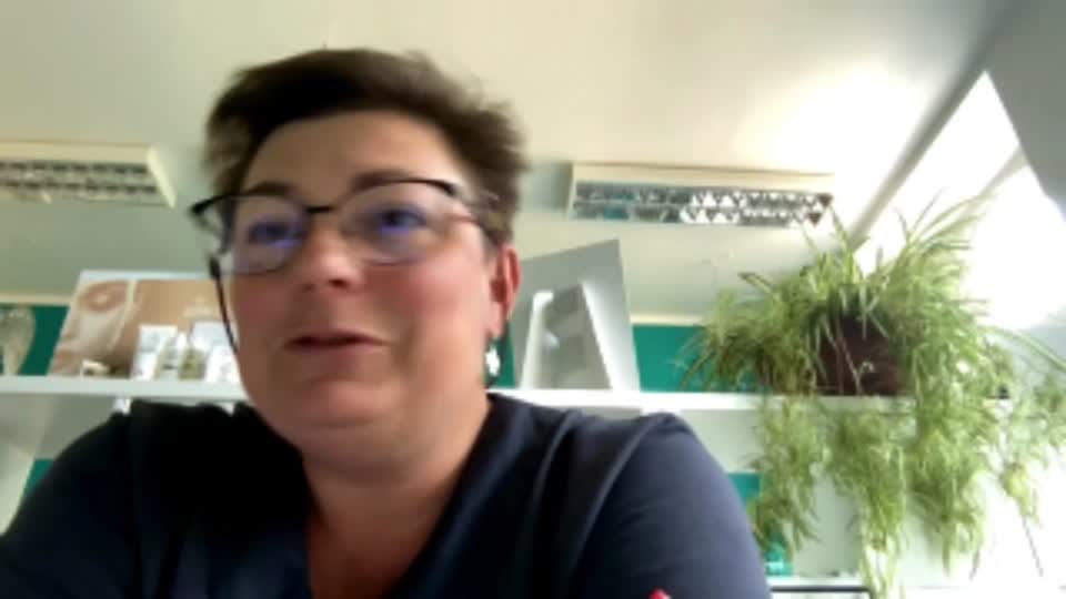 Still image out of testimonial from Eva Žáková