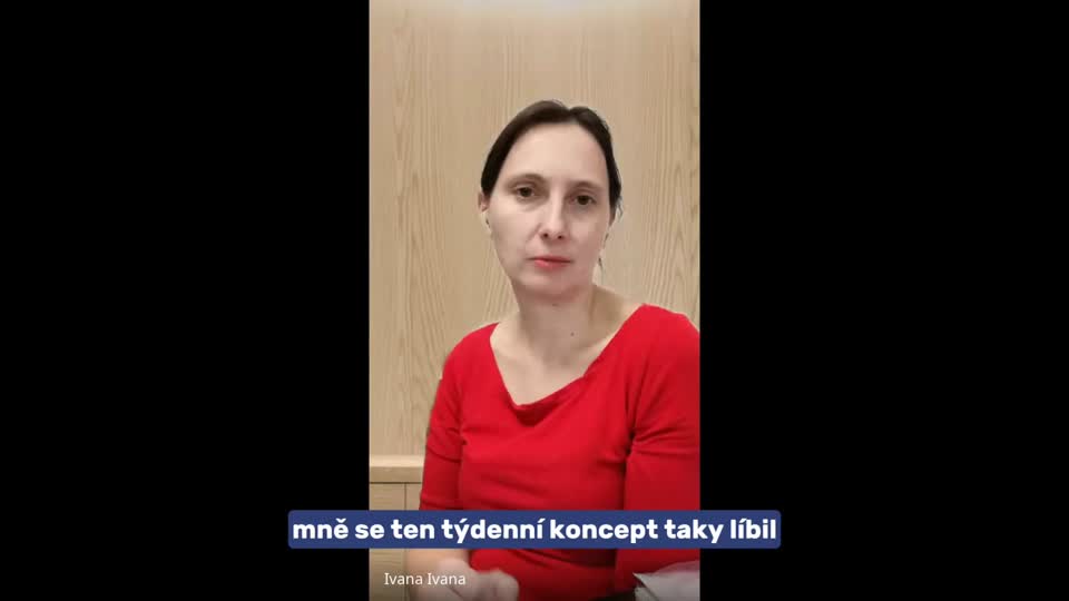 Still image out of testimonial from Ivana Sosolikova