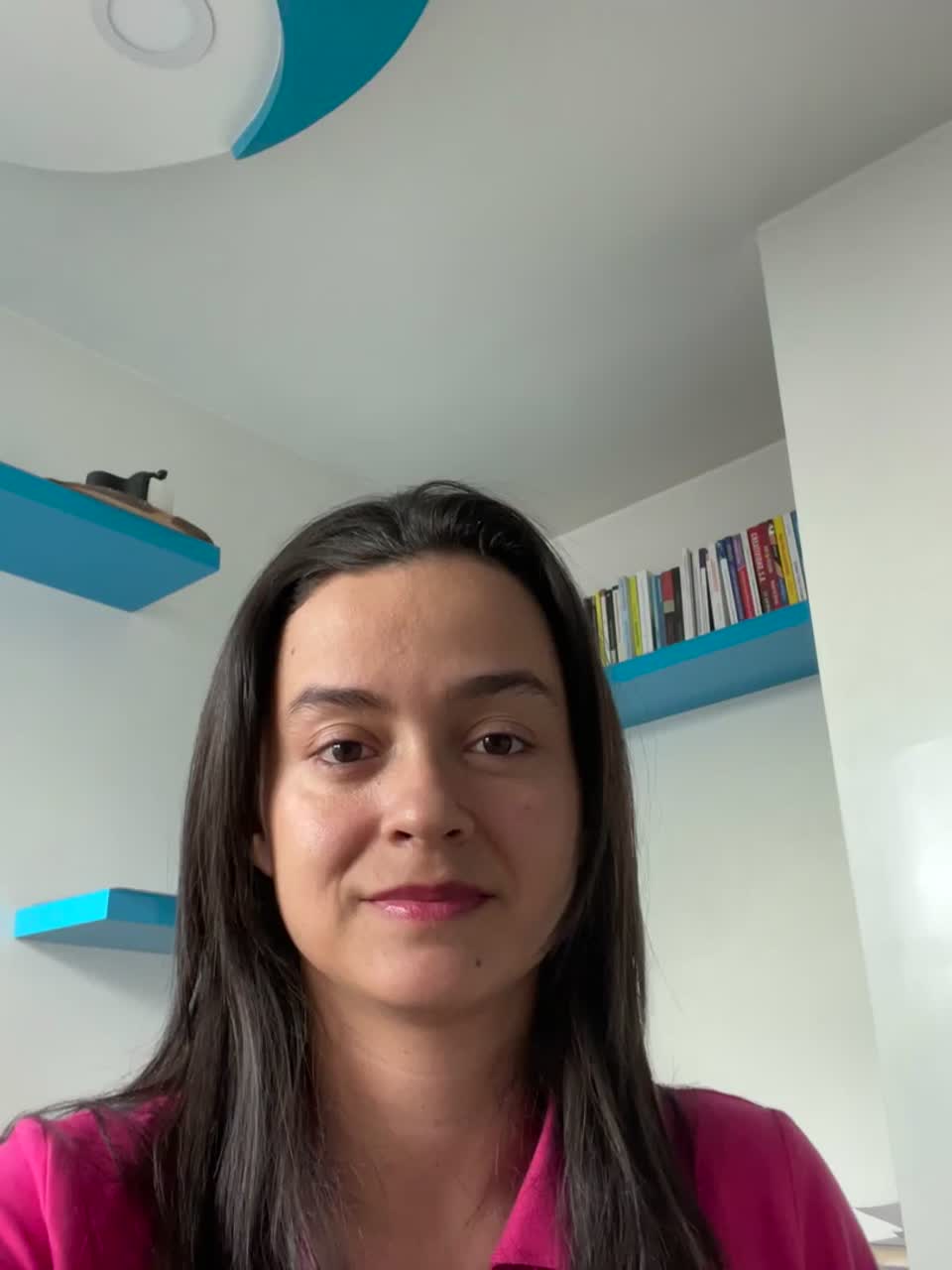 Still image out of testimonial from Sandra Osorio