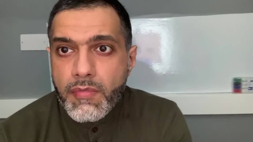 Still image out of testimonial from Abz Hussain