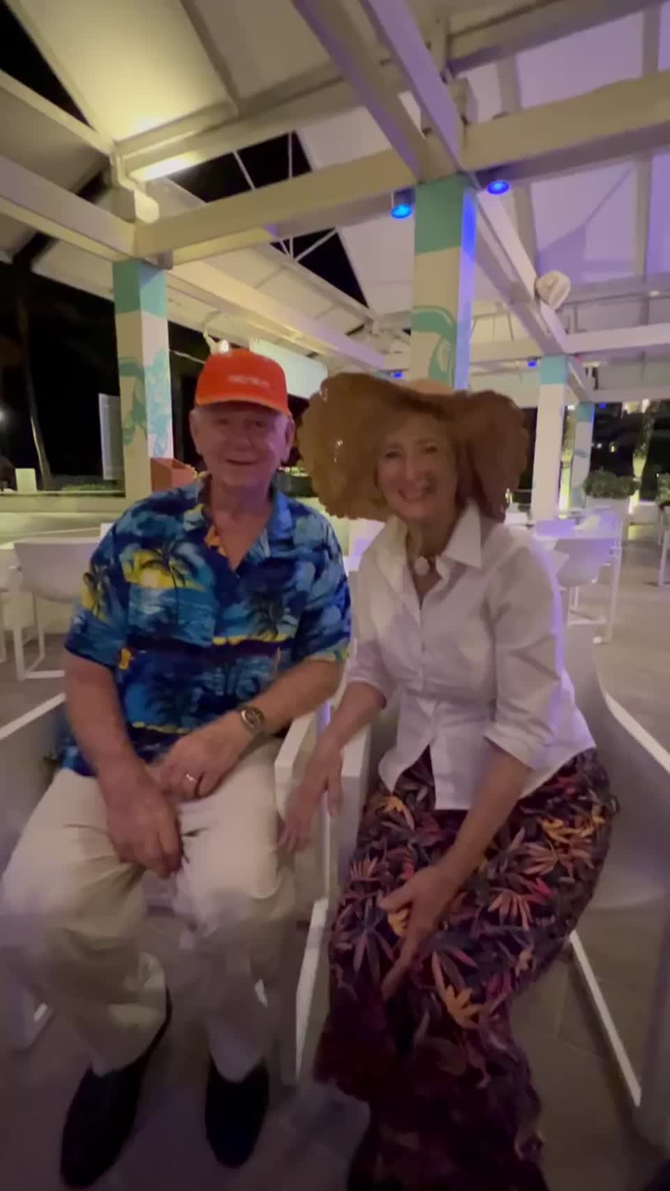 Still image out of testimonial from Dr. Rob and Cheryl Adams