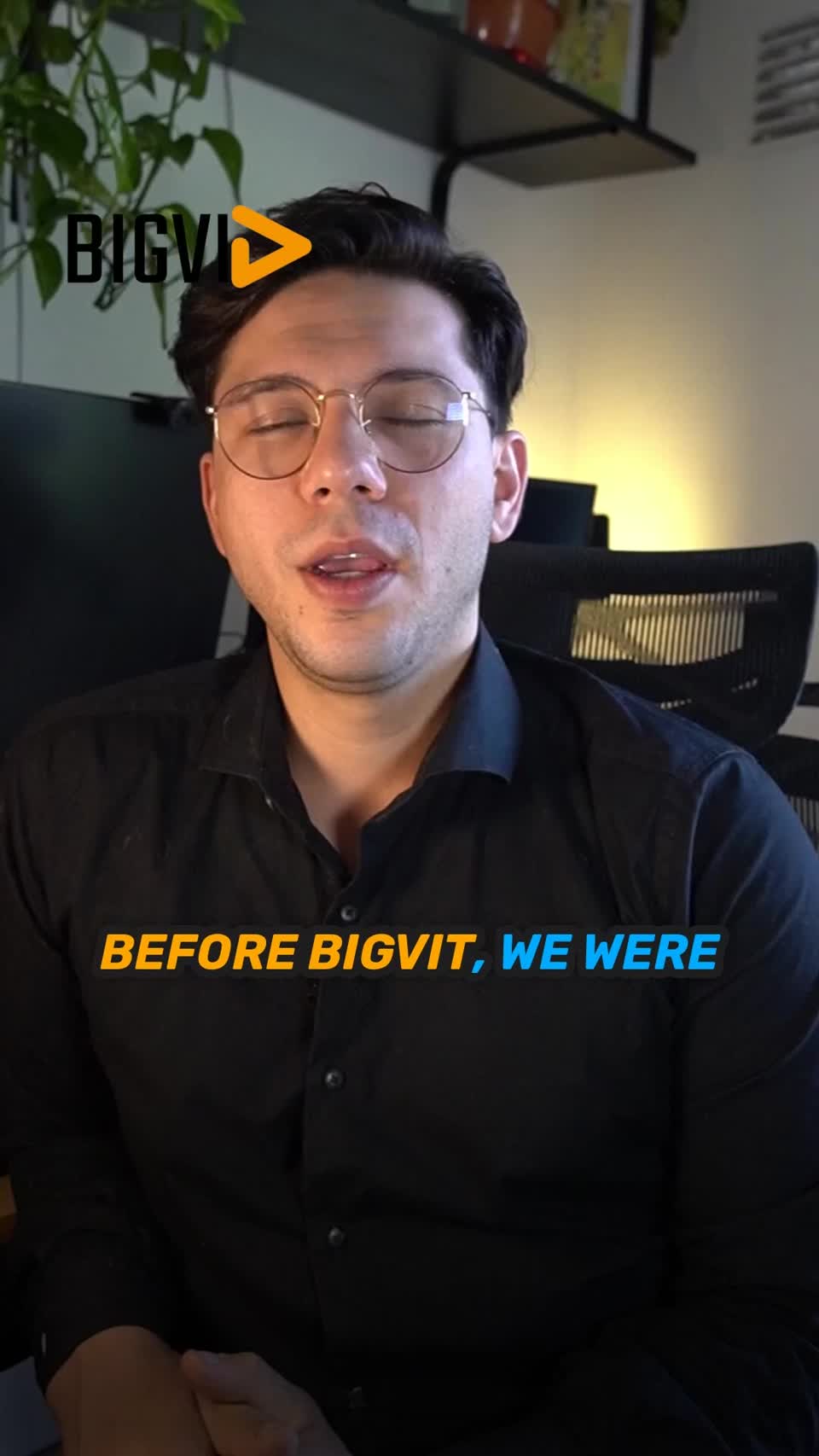 Still image out of testimonial from Diego 