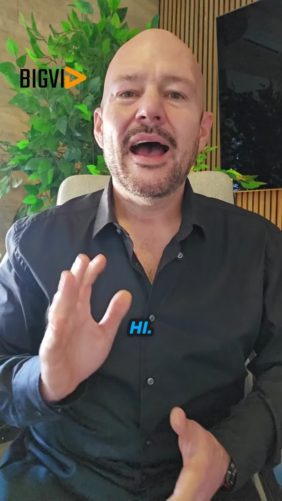 Still image out of testimonial from Richard W